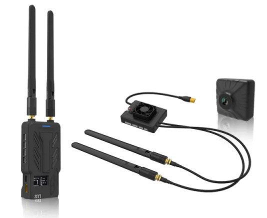 HM30 Long Range Full HD Digital Image Transmission FPV System 1080p 60fps 150ms SBUS PWM Mavlink Telemetry OSD 30KM CE FCC