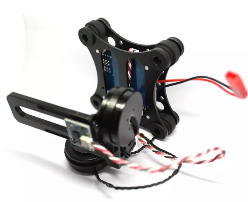 FPV Drone Aerial Photography Gopro3 Brushless Gimbal Upgraded Lightweight Two-axis DJ Elf 