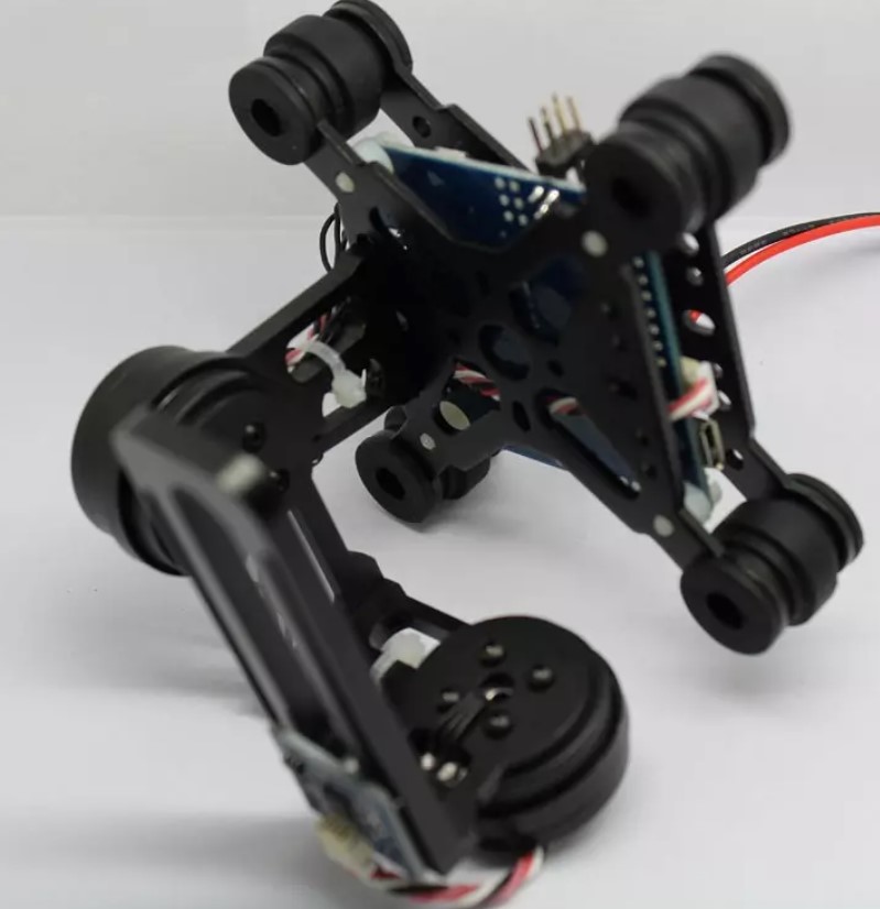 FPV Drone Aerial Photography Gopro3 Brushless Gimbal Upgraded Lightweight Two-axis DJ Elf 