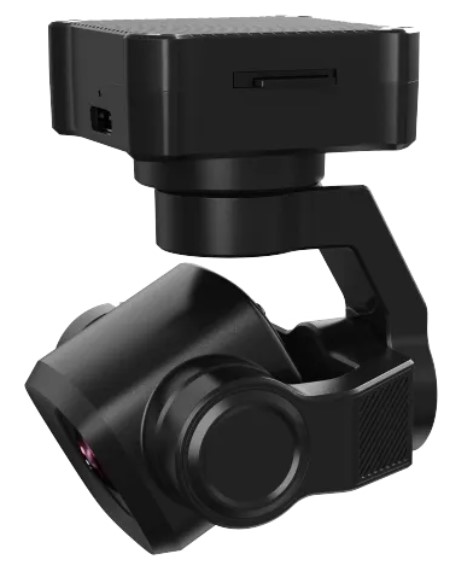 A8 mini 4K 8MP Ultra HD 6X Digital Zoom Gimbal Camera with 1/1.7" Sony Sensor HDR Starlight Night Vision Mini 3-Axis Stabilizer 95g Lightweight Tiny Size for UAV UGV USV RC Planes and FPV Drones