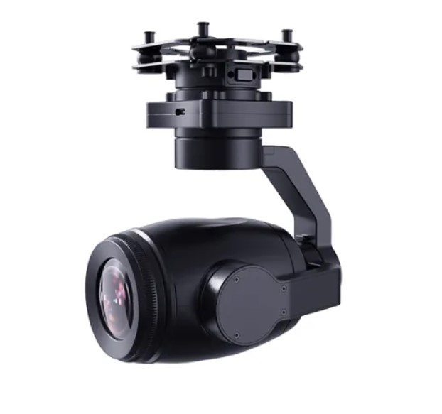 ZR30 4K 8MP Ultra HD 180X Hybrid 30X Optical Gimbal Camera 1/2.7" Sony CMOS HDR Starlight Night Vision 3-Axis Stabilizer UAV UGV USV Pod Payload for Drone Surveillance Inspection