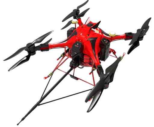 Electric Fire Fighting Rescue UAV /Aircraft