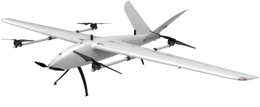 Heavy Payload 10KG VTOL Fixed-Wing UAV Drone