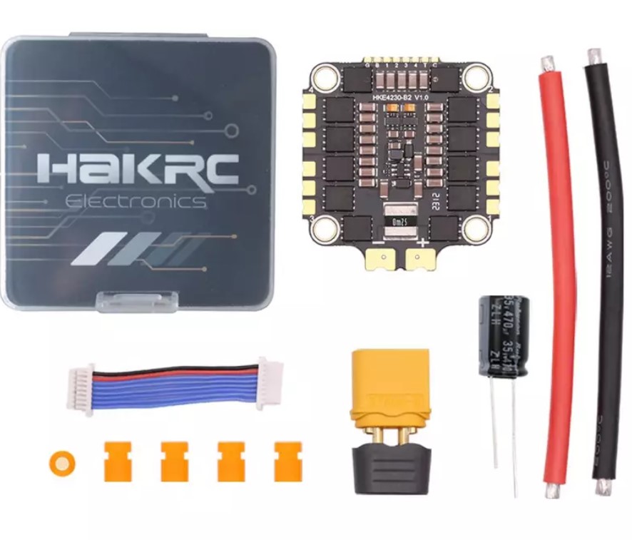 32-bit 65A Four-in-one Speed Controller 30mm-30mm 2-8S Racing Drone