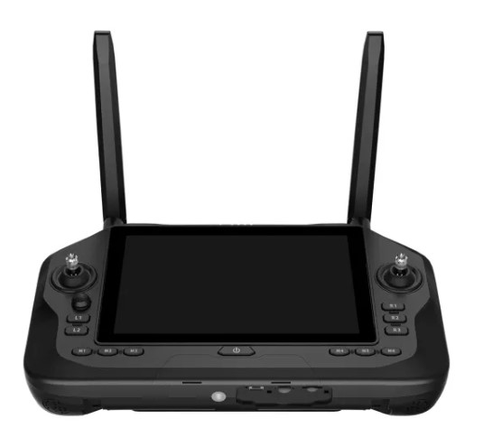 UniRC 7 / 7 Pro Dual Frequency 2.4 & 5 GHz Handheld Ground Station 40 KM Range Smart Controller with 7-Inch 1080P High Brightness Touchscreen 4K Digital Image Transmission 4G RAM 64G ROM Android 13 OS AES Encryption for UAV UGV USV Robotics