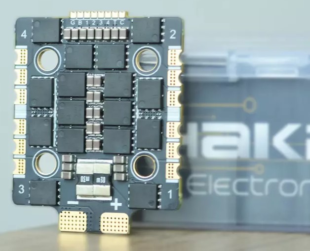 32-bit 65A Four-in-one Electronic Speed Controller Racing Ride 20x20mm2-8S