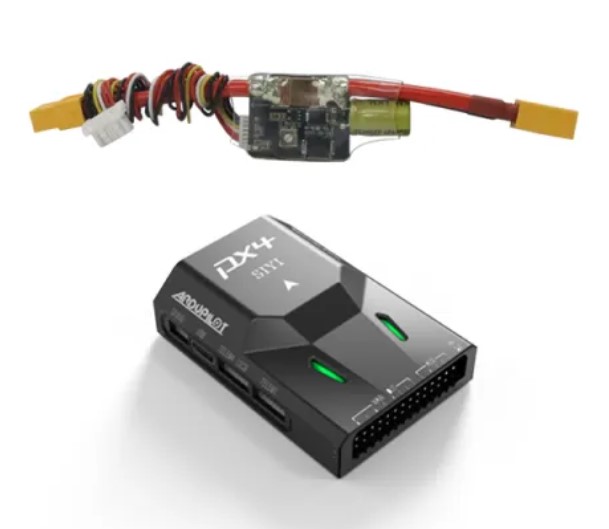 N7 Autopilot Flight Controller Compatible with Ardupilot and PX4 Ecosystem M9N GPS and 2 to 14S Power Module For Drone UAV UGV USV Robotics