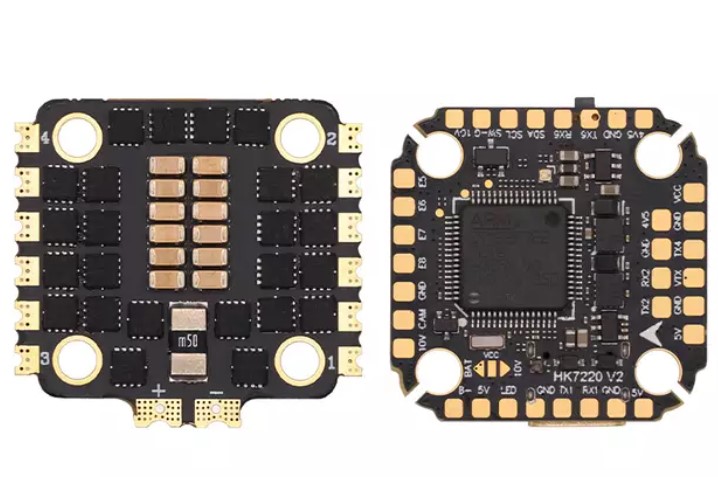 35A F722 Mini Flying Tower 2-6S FPV Racing Drone Flight Control ESC 