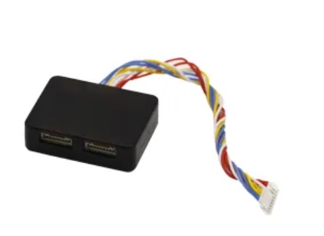 Ethernet Hub One to Two Ethernet Extention Compatible with UniRC 7 MK15 HM30 MK32 Air Unit