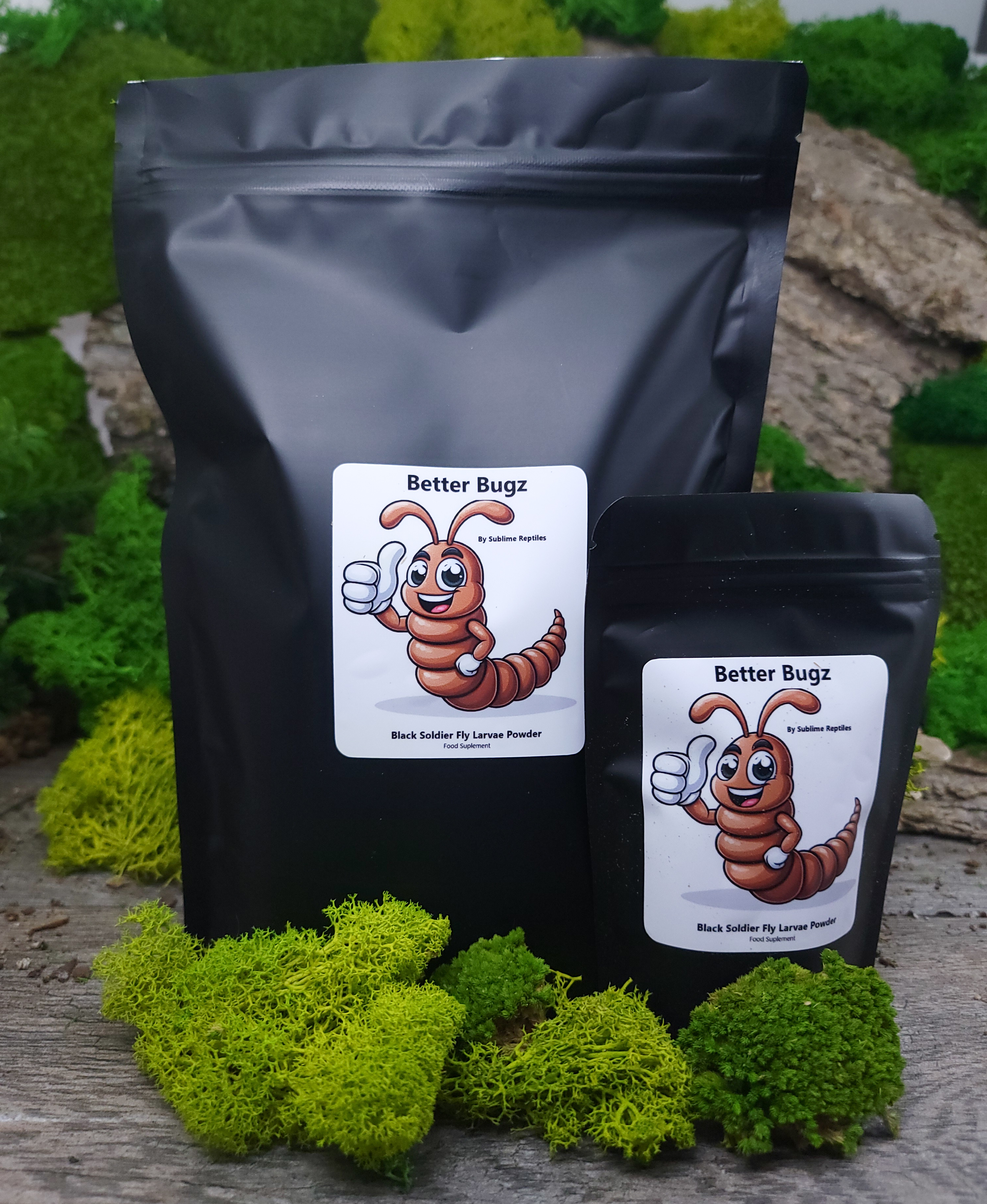 8oz Better Bugz Black Soldier Fly Larvae Powder Shipping Included