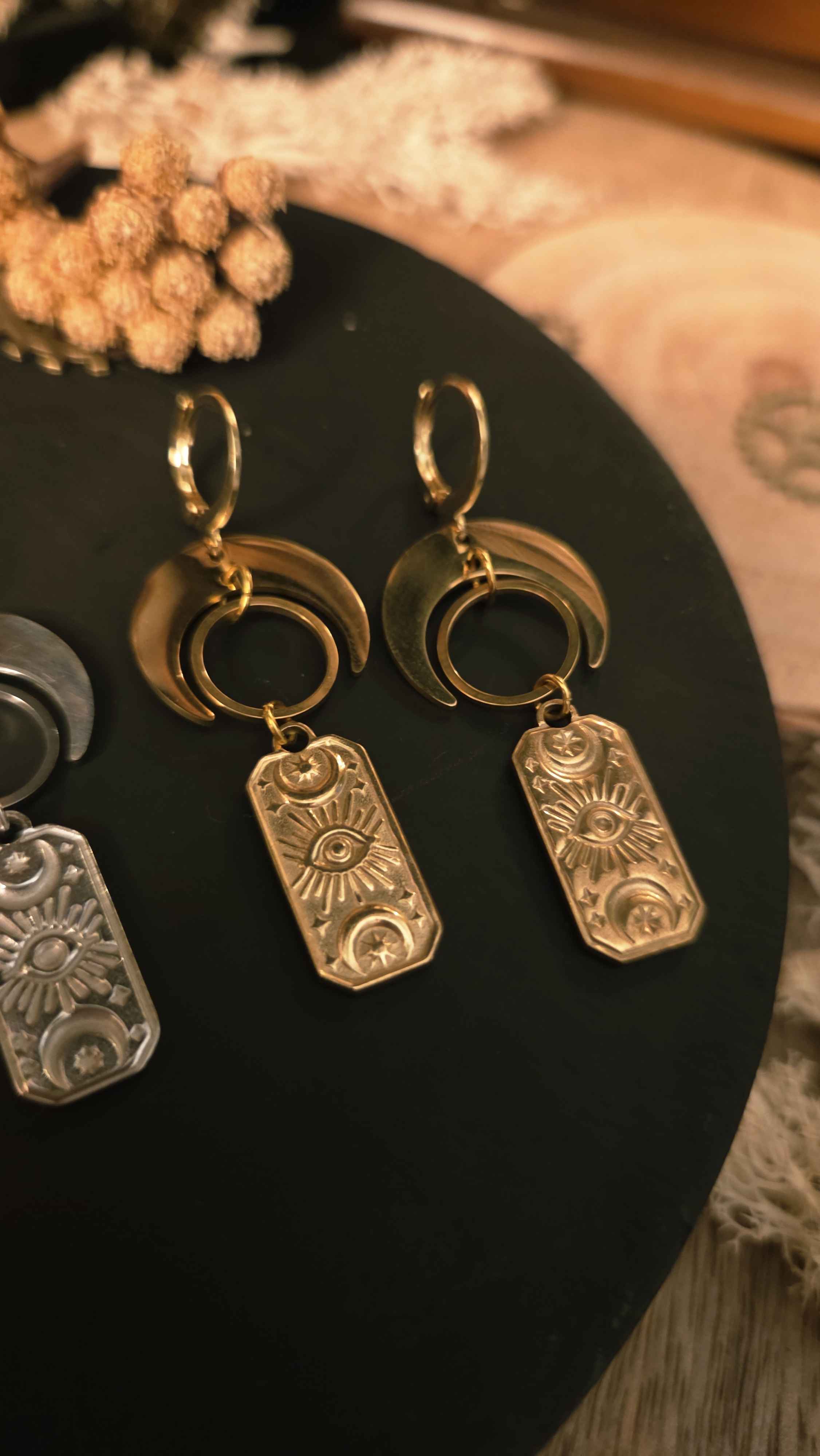 Ohrringe sehendes Auge Celestial Kollektion