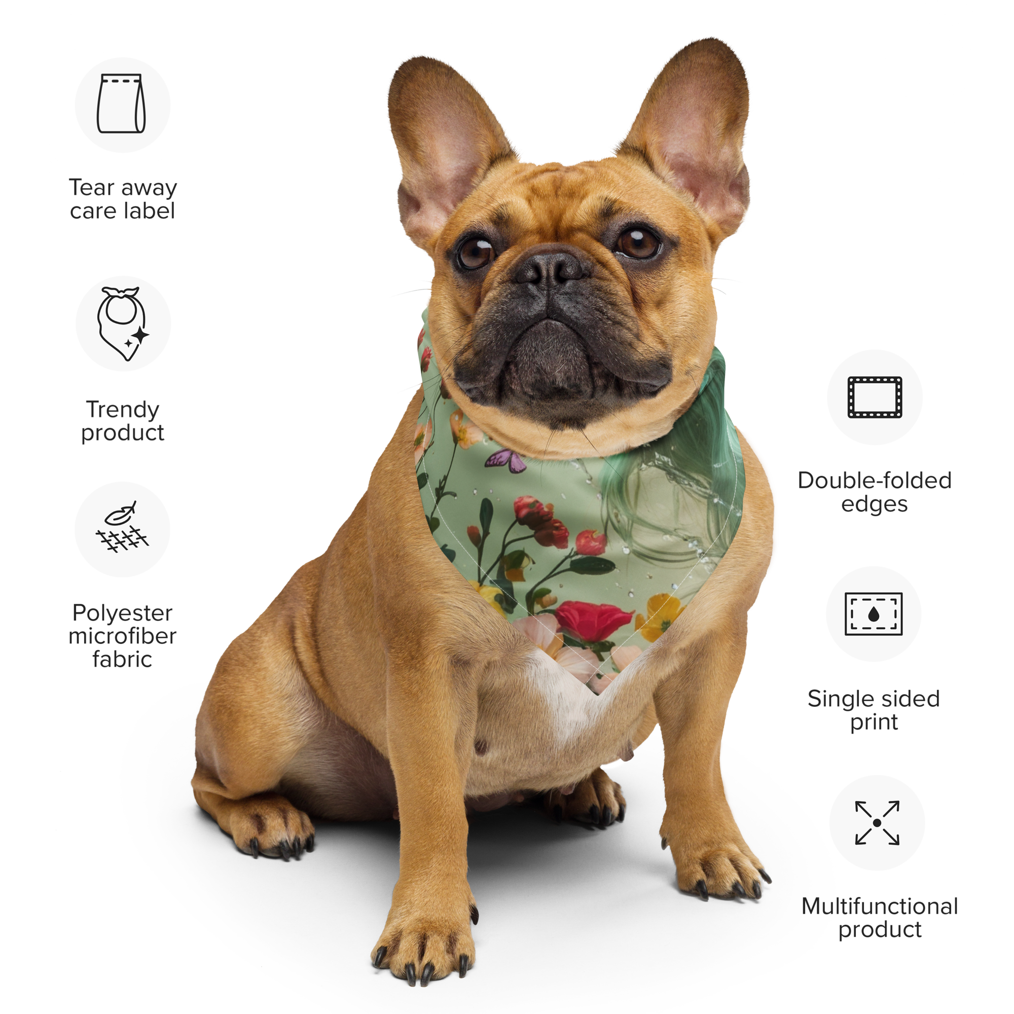 All-over print bandana