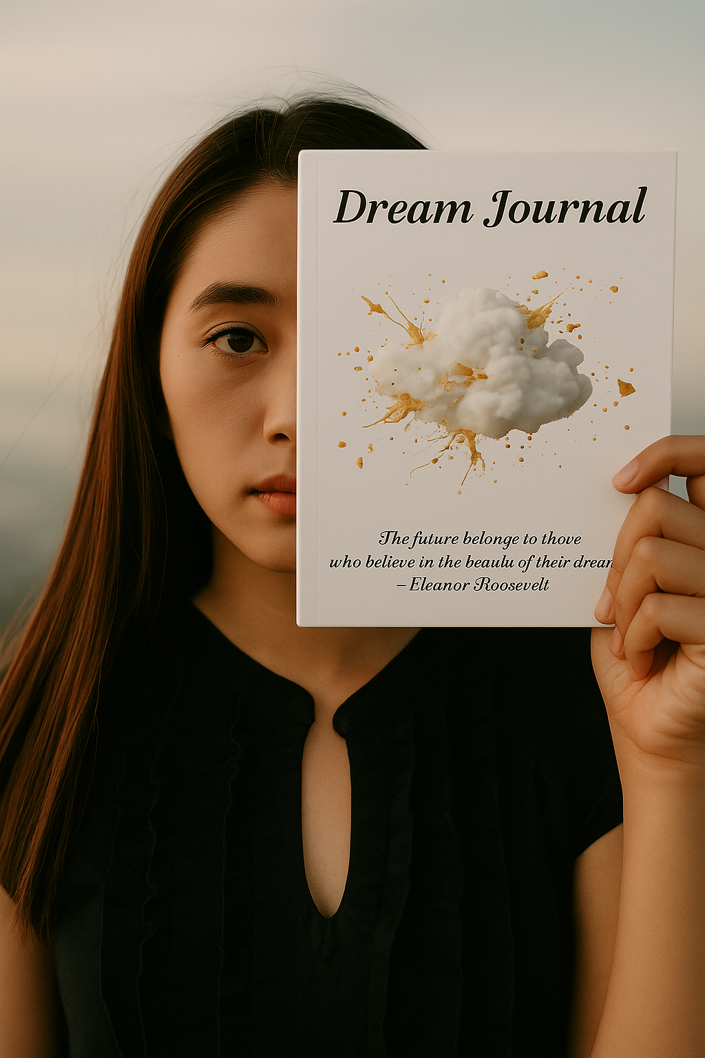 "Whispers of the Night – An Elegant Dream Journal for Mindfulness, Self-Reflection & Sleep Wellness"