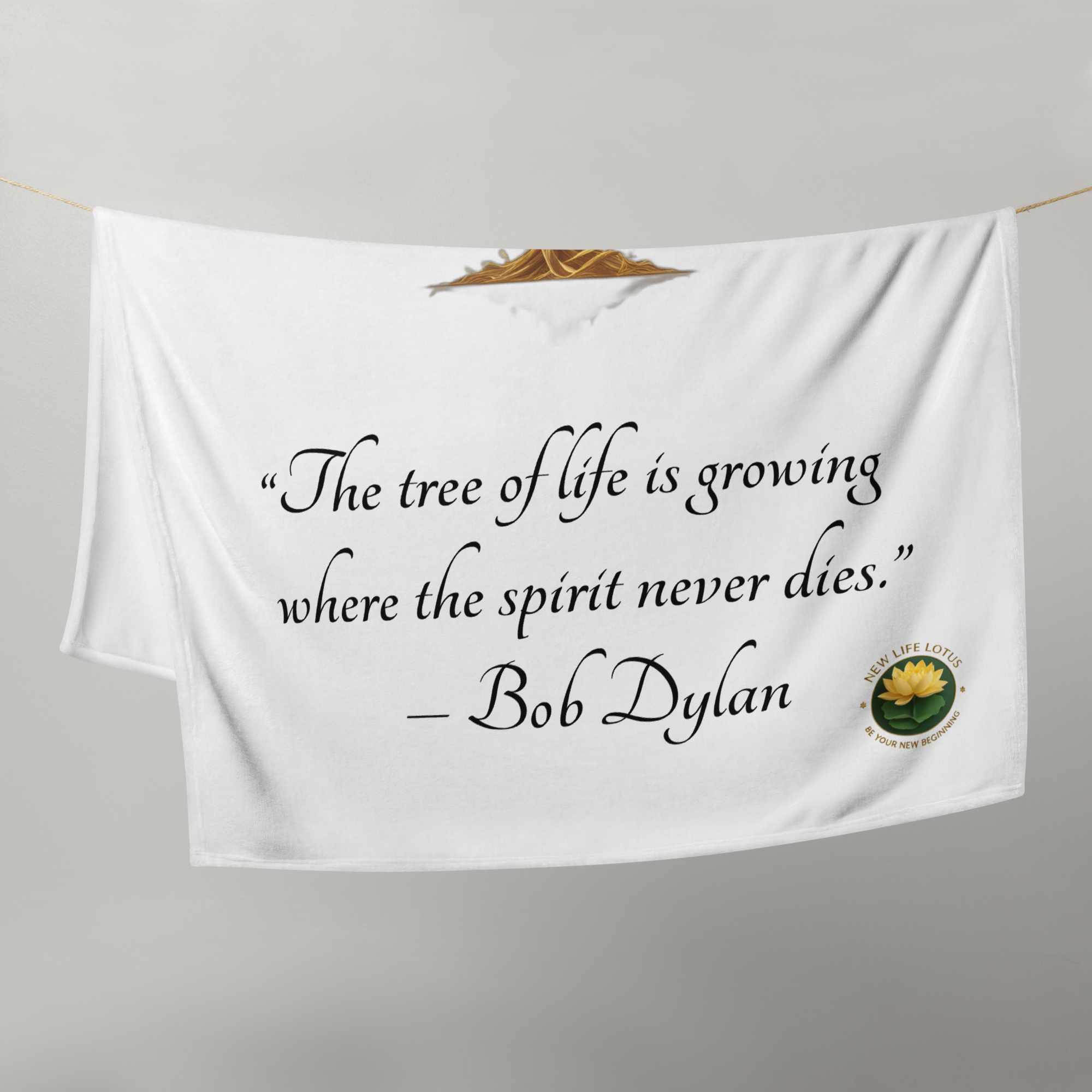 The Enchanted Tree of Life Throw Blanket