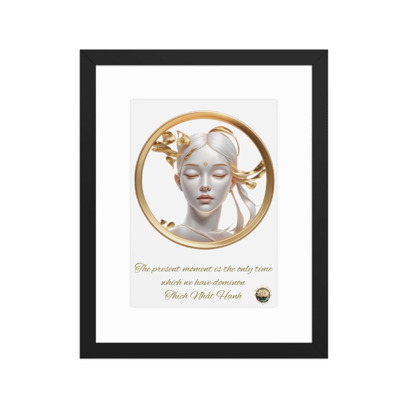 The Gentle Art of Stillness – Mindfulness Poster