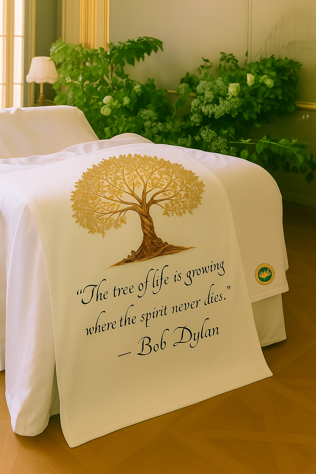 The Enchanted Tree of Life Throw Blanket