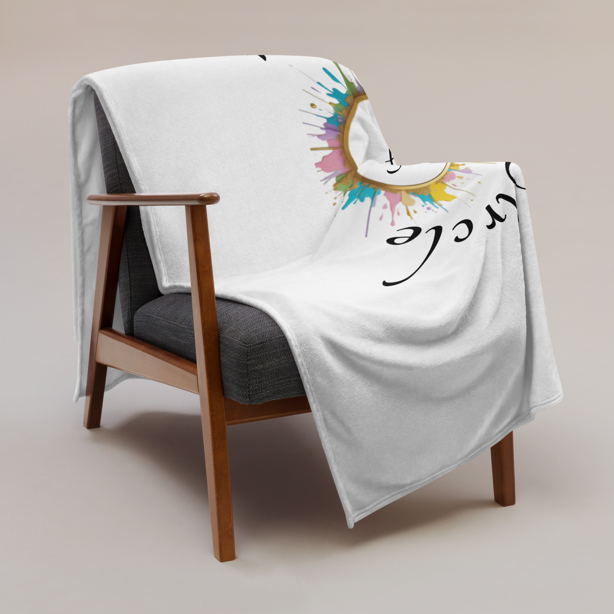 The Circle of Comfort Throw Blanket