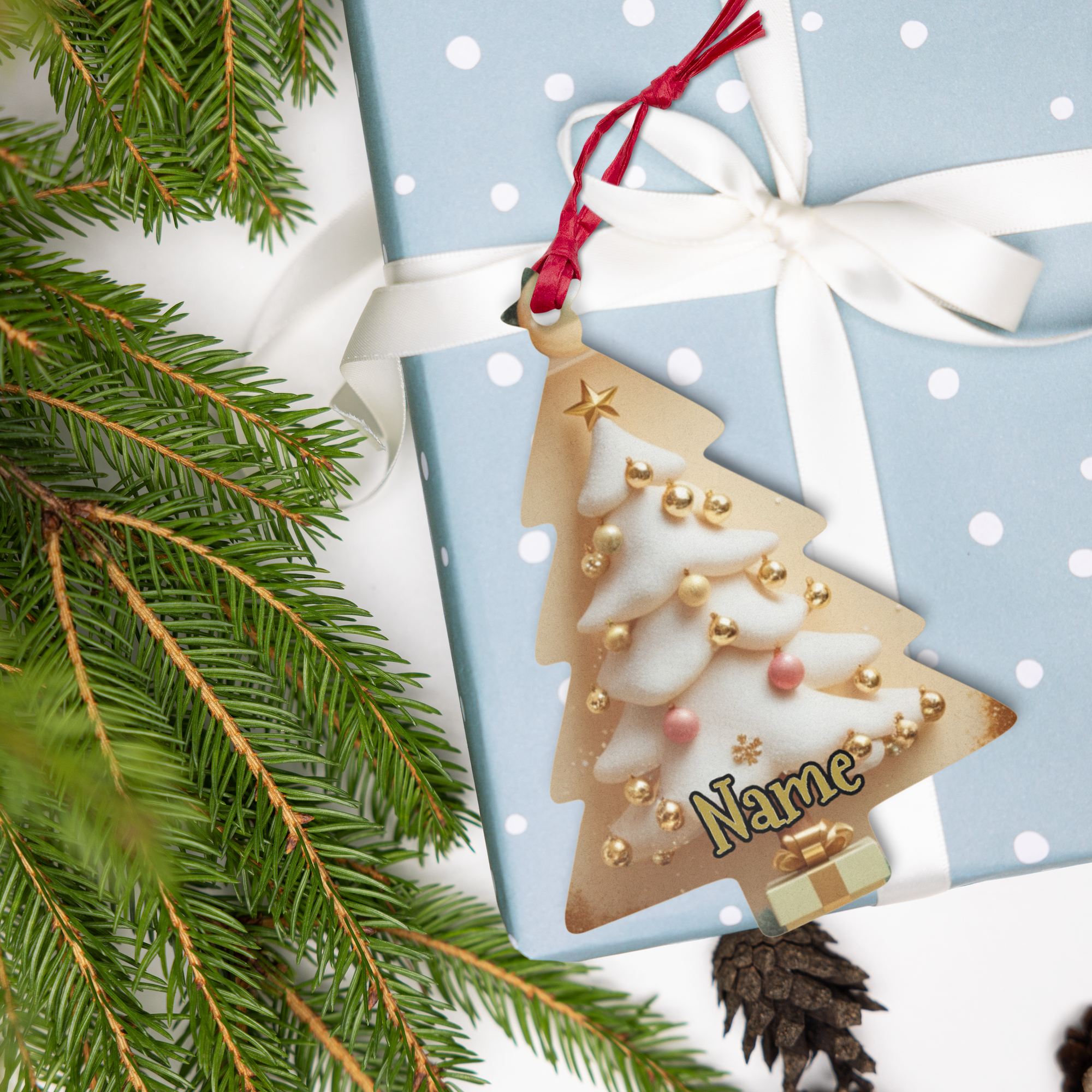 Christmas Tree Wooden ornaments