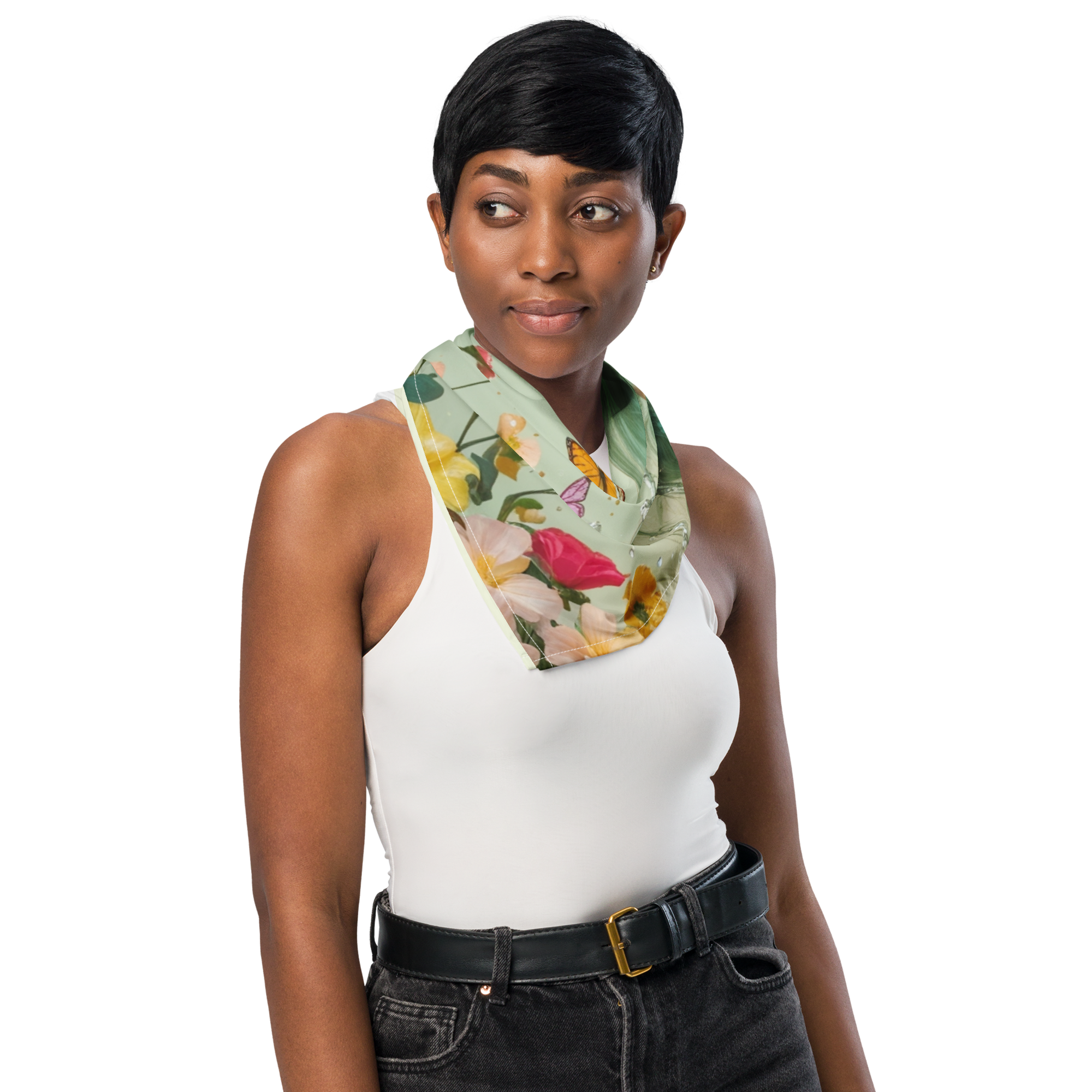 All-over print bandana