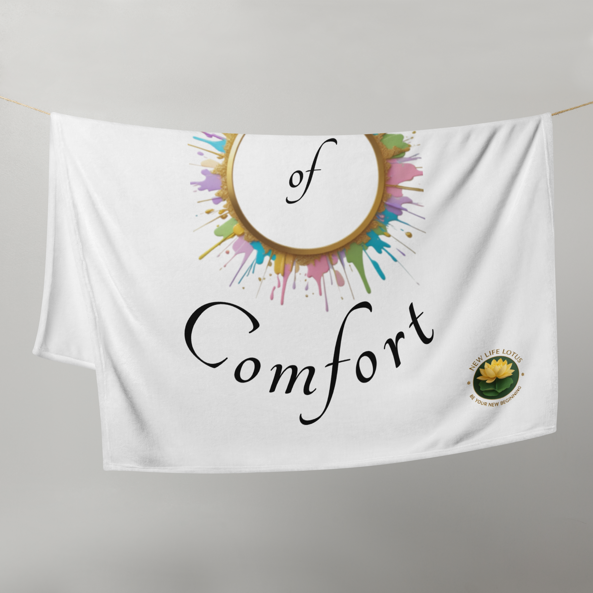 The Circle of Comfort Throw Blanket