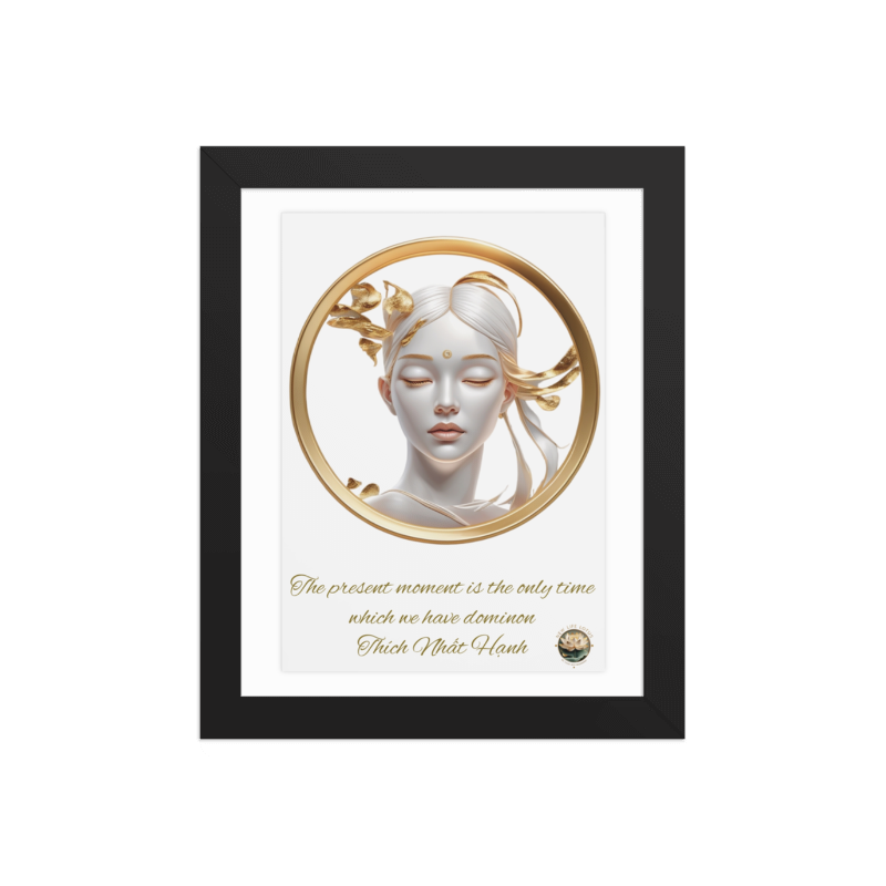 The Gentle Art of Stillness – Mindfulness Poster