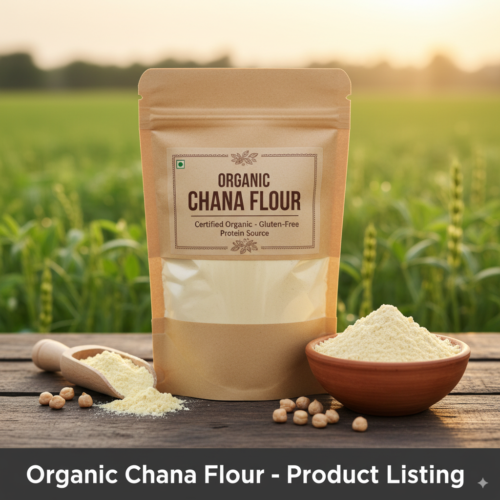 Organic Chana Flour