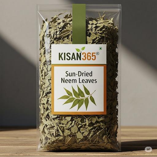 Kisan365®Sun-Dried Neem Leaves