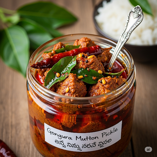Gongura Mutton Pickle 