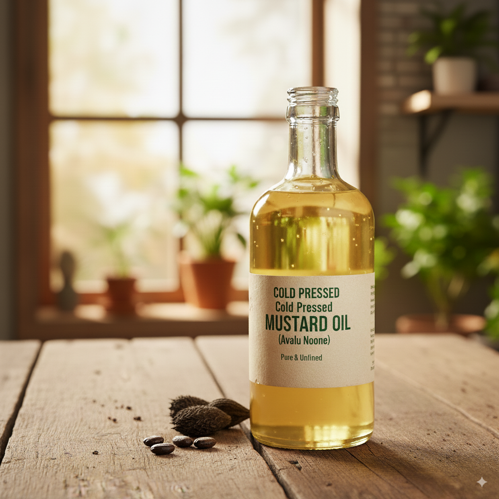 Cold Pressed Mustard Oil