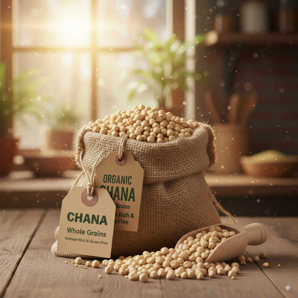 Organic Chana Whole Grains