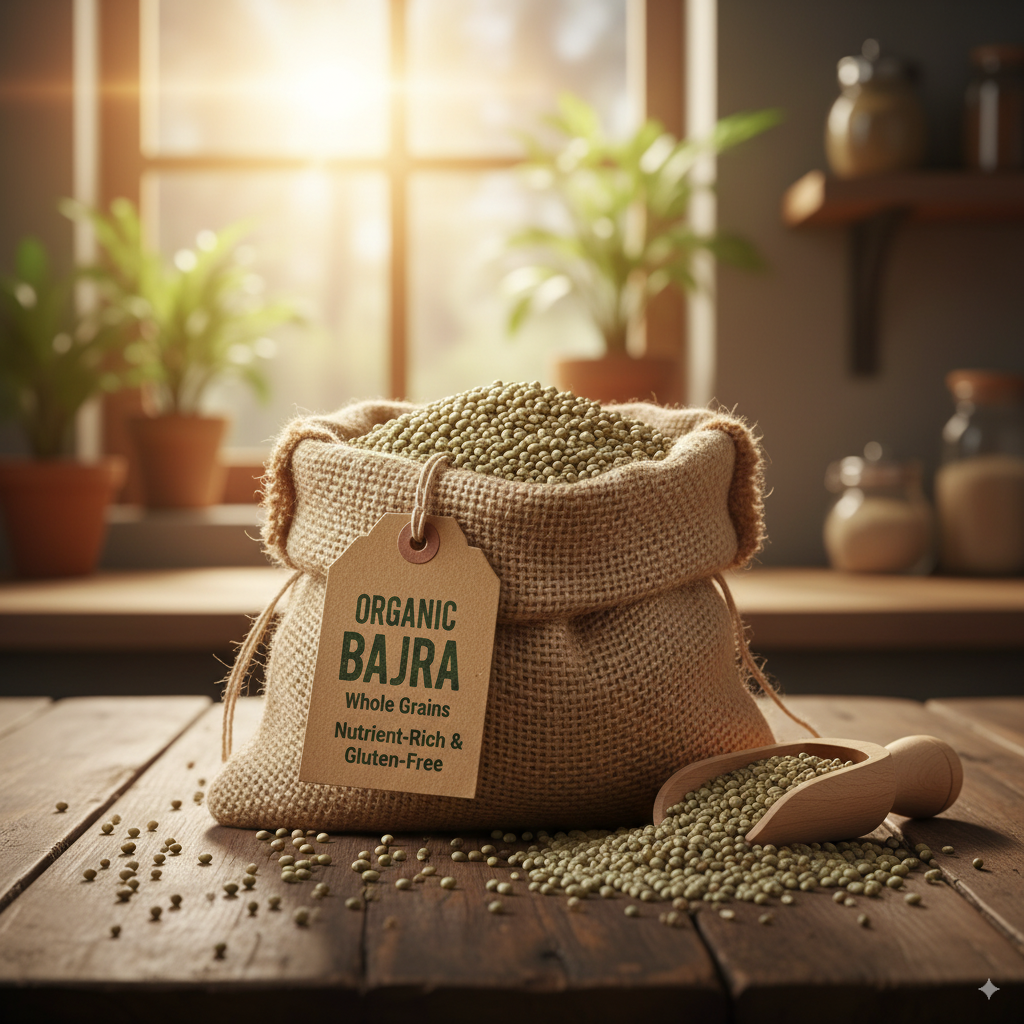 Organic Bajra Whole Grains