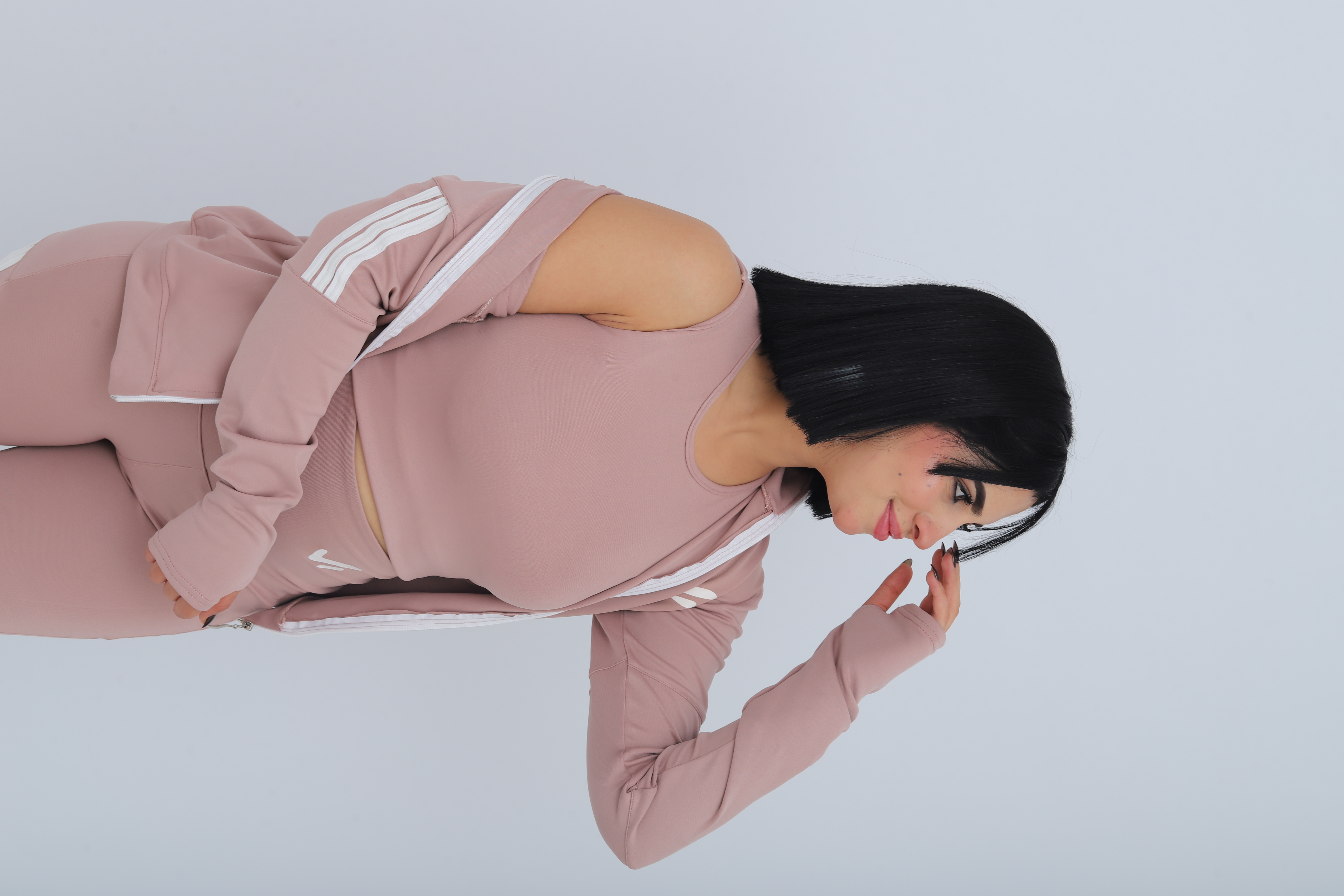 Ensemble 3 pièce de sport rose