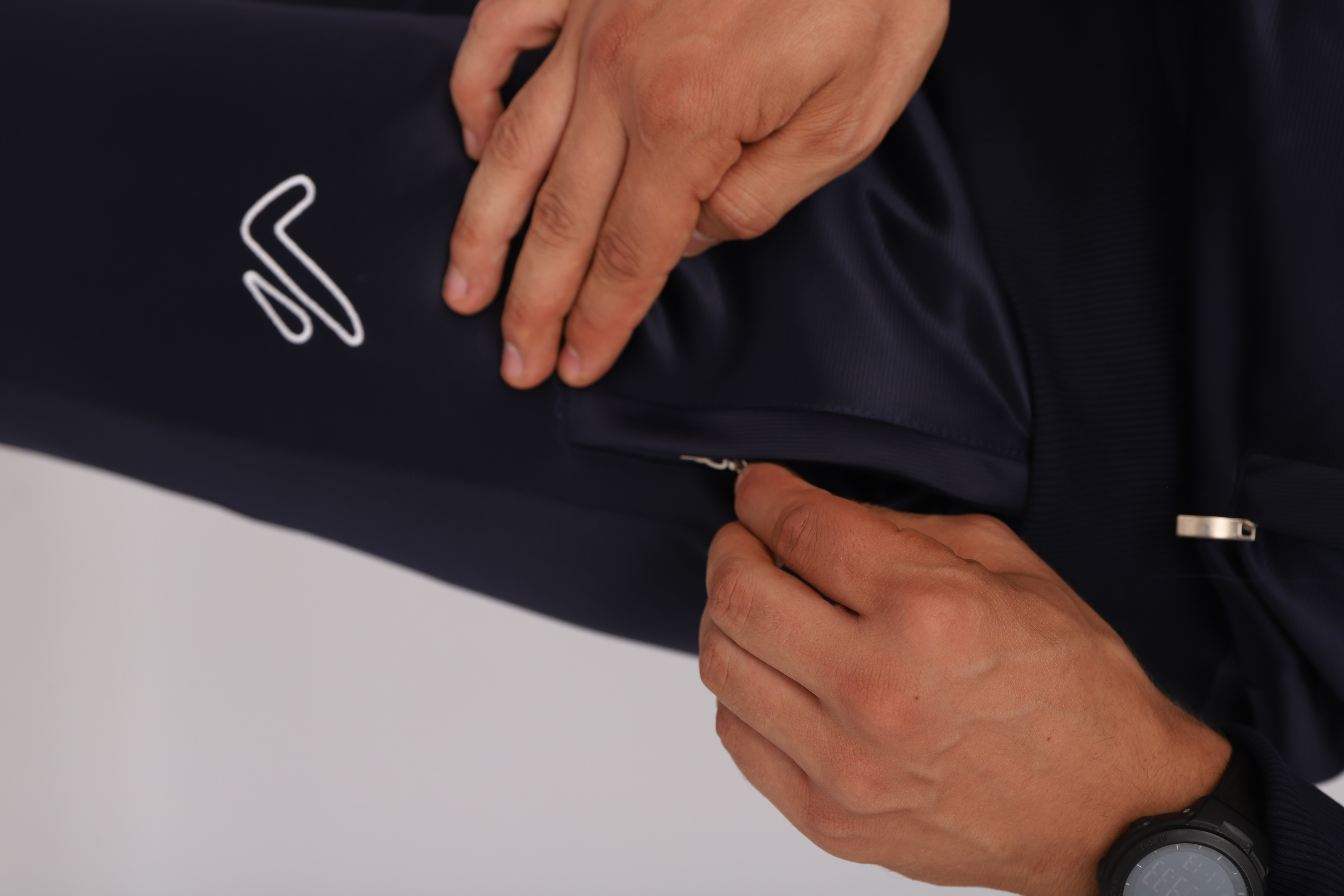 Ensemble de survêtement bleu marine