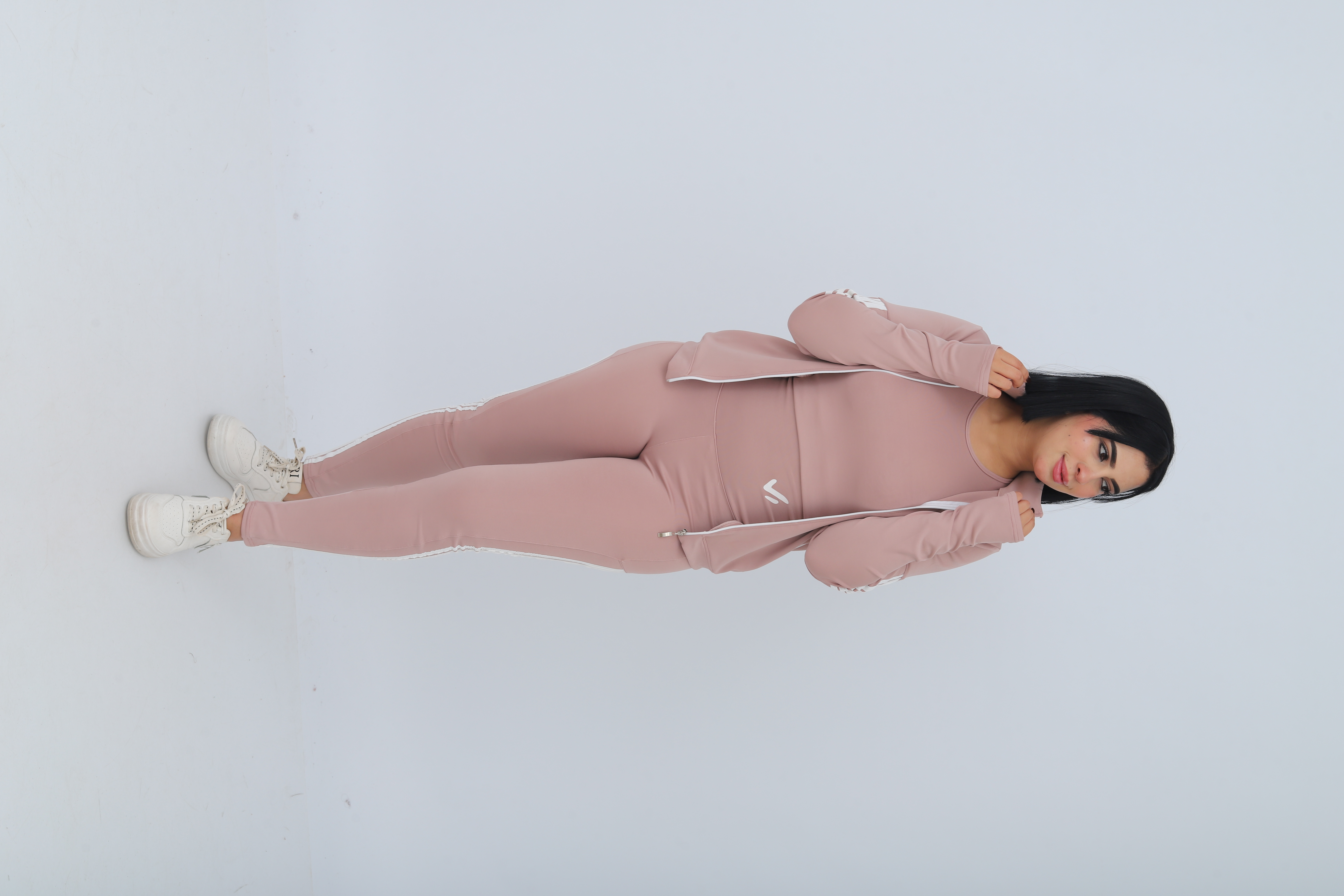 Ensemble 3 pièce de sport rose