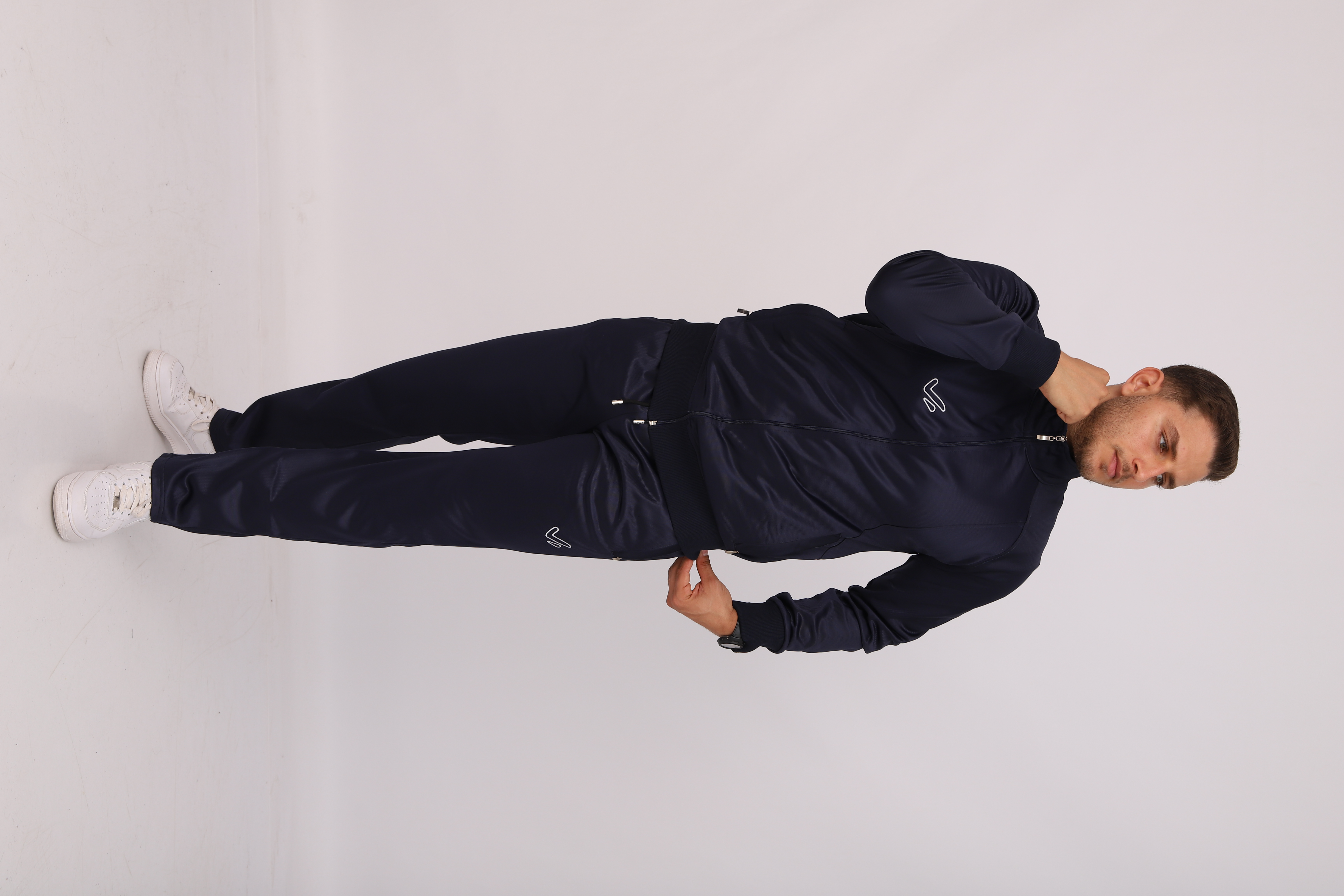 Ensemble de survêtement bleu marine