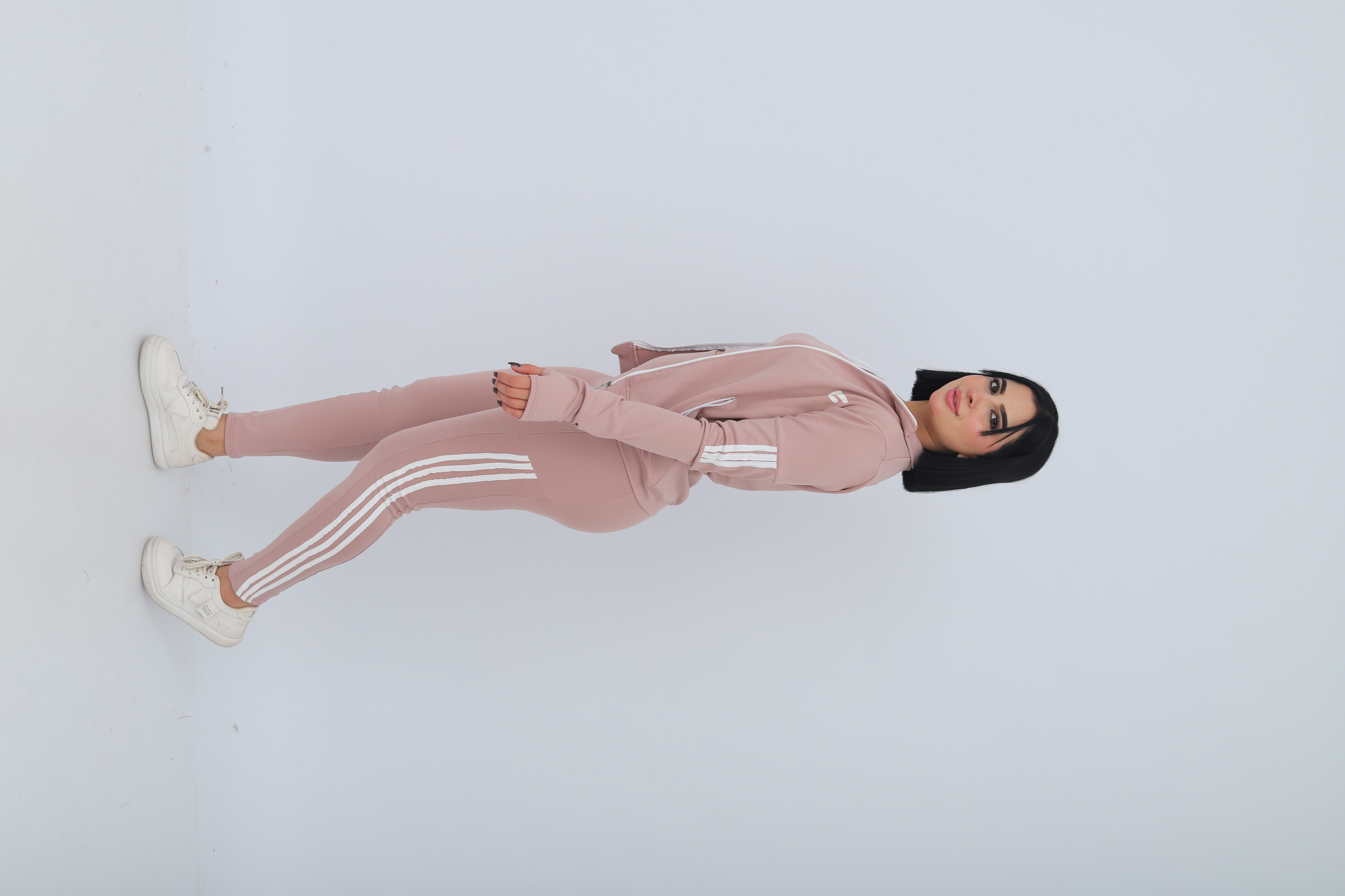 Ensemble 3 pièce de sport rose