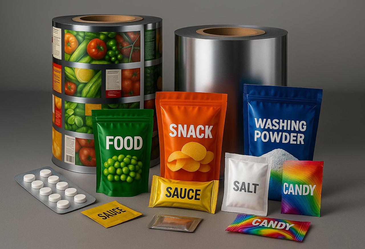 Laminated Packaging Rolls / Flexible Packaging Film Rolls