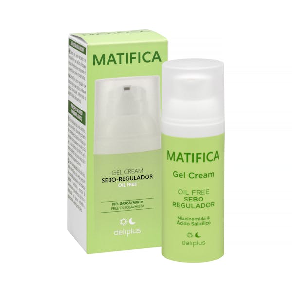 Gel Cream Sebo-Regulador Matifica Deliplus