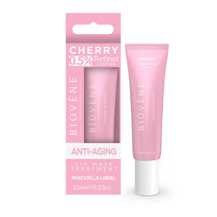 Mascarilla labial Biovène Cherry 0.5% Retinol