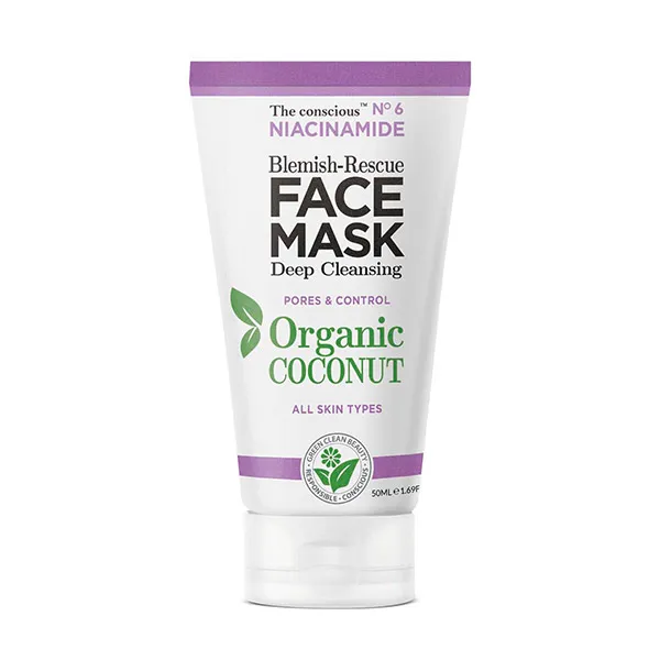 Mascarilla facial antiseñales de coco orgánico