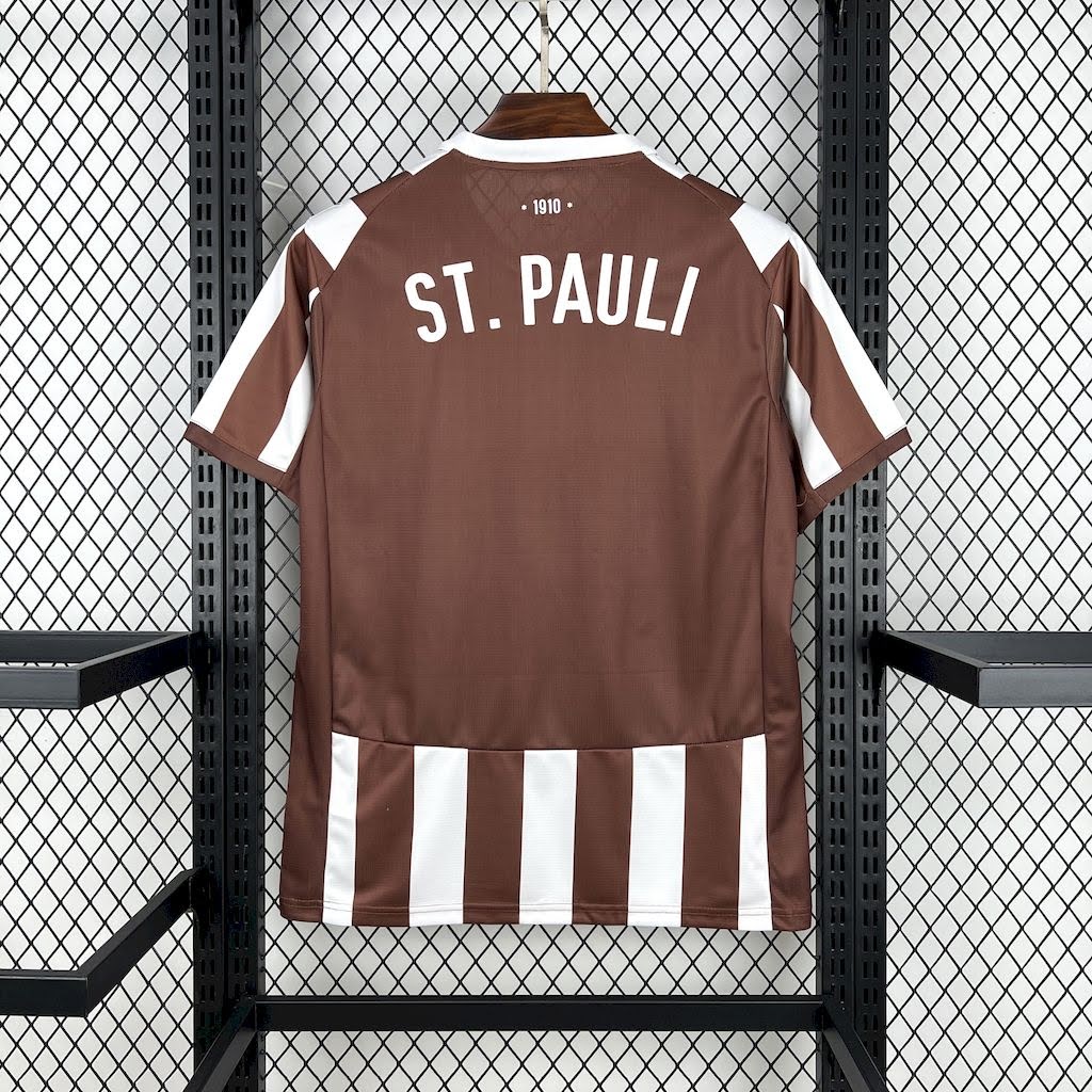 St. Pauli Soccer Jersey Home 25/26