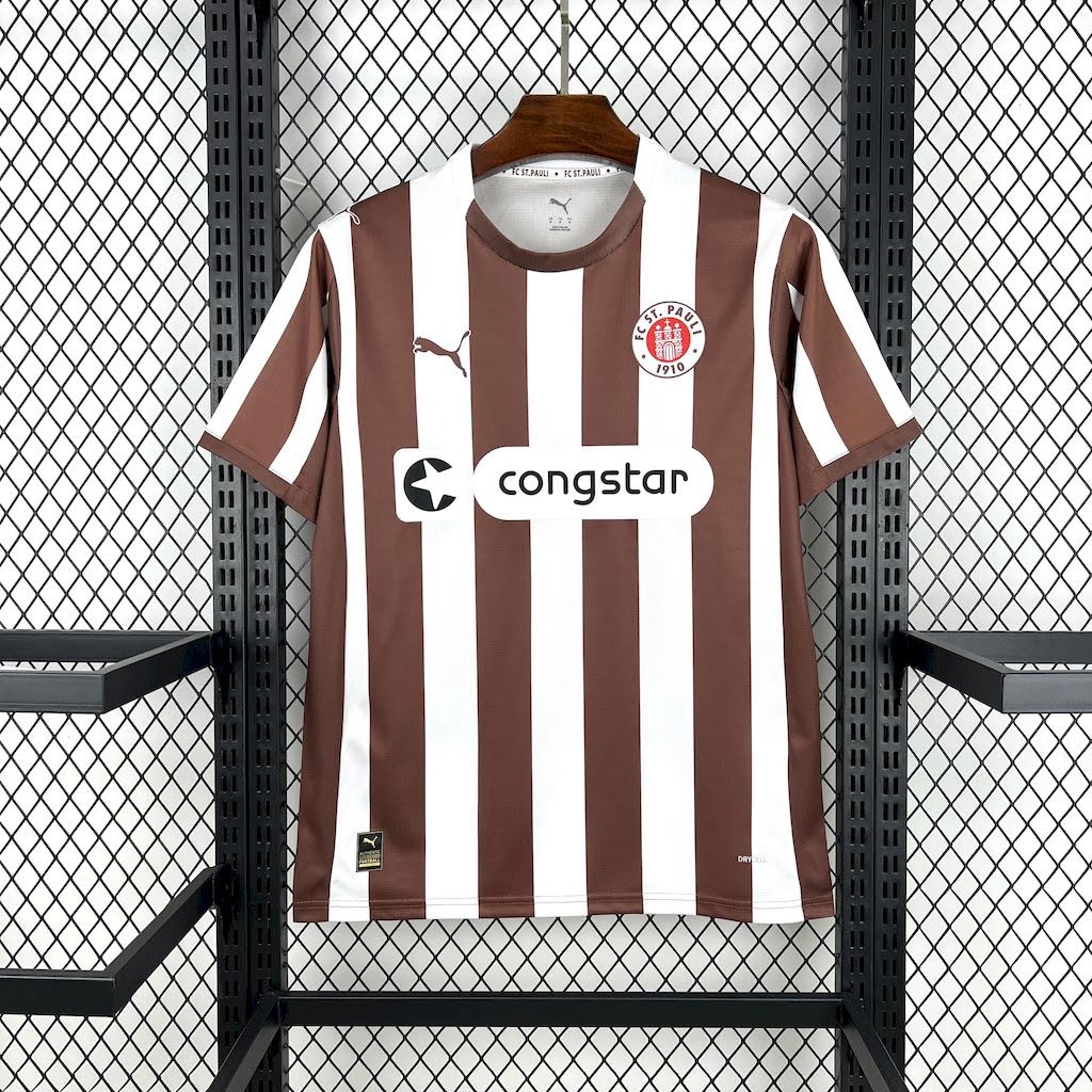 St. Pauli Soccer Jersey Home 25/26