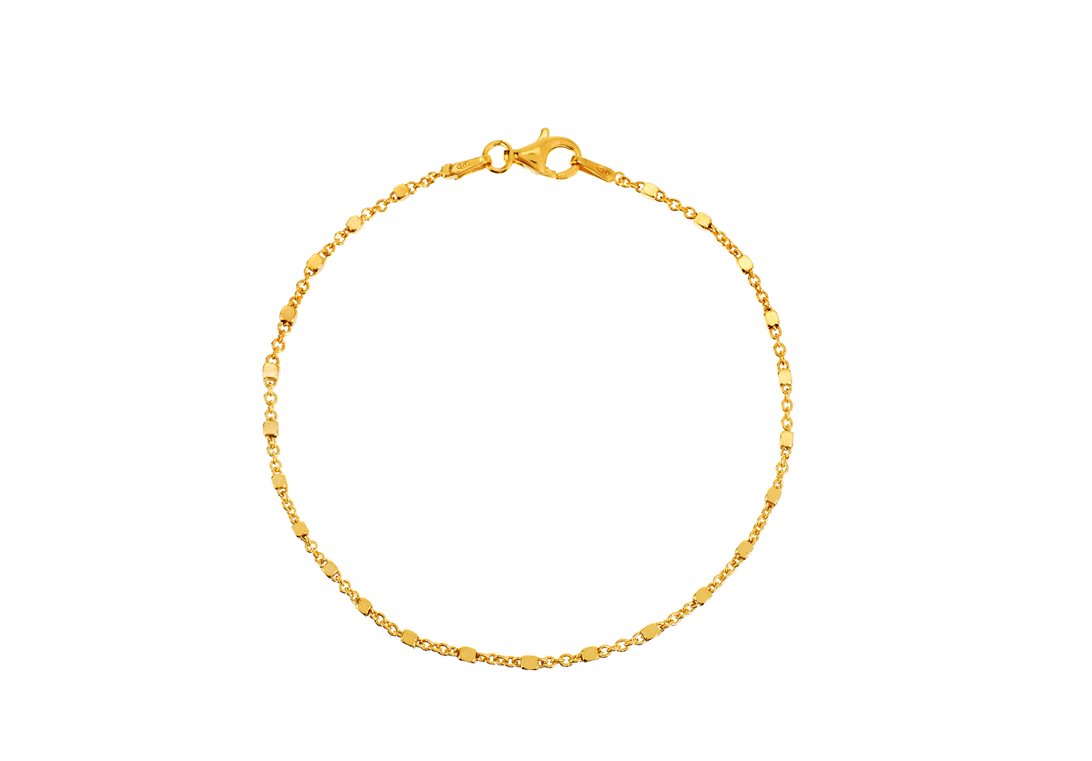 Pulsera Plata 925 - Plata Chapado Oro