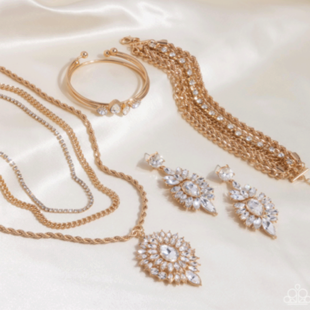 Elegant Gold Jewelry Set