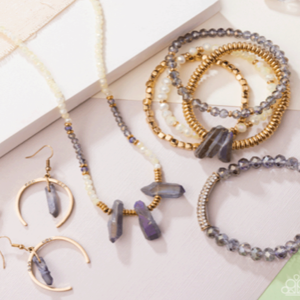 Boho Gemstone Jewelry Set