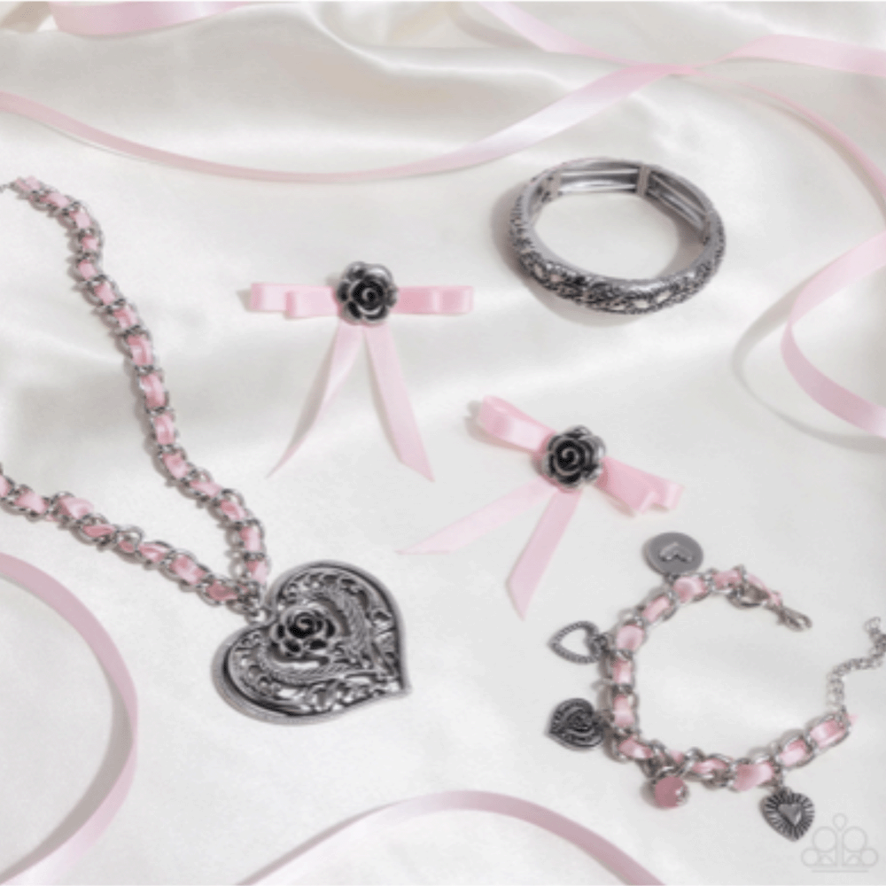 Romantic Silver Jewelry Set