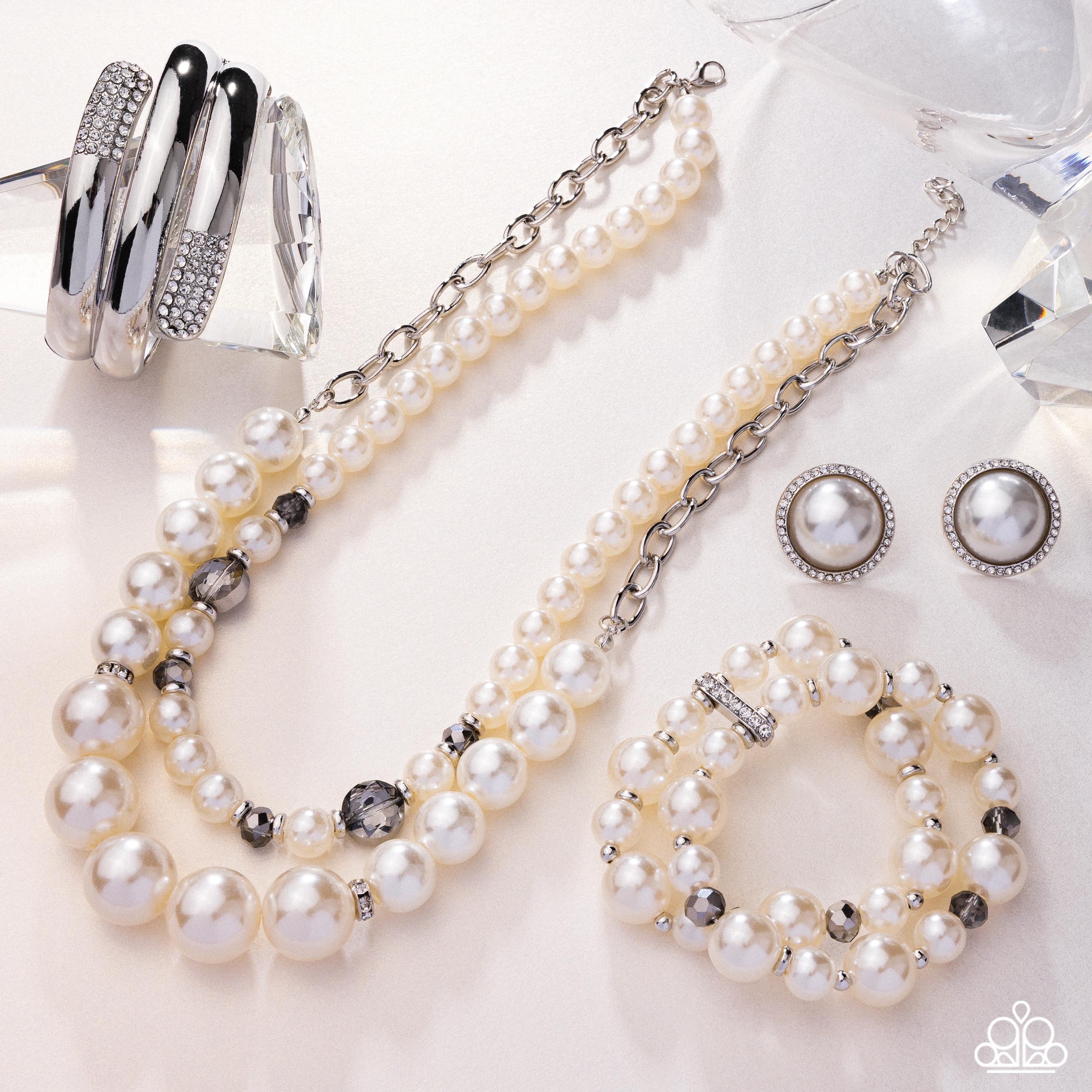 Elegant Pearl Jewelry Set
