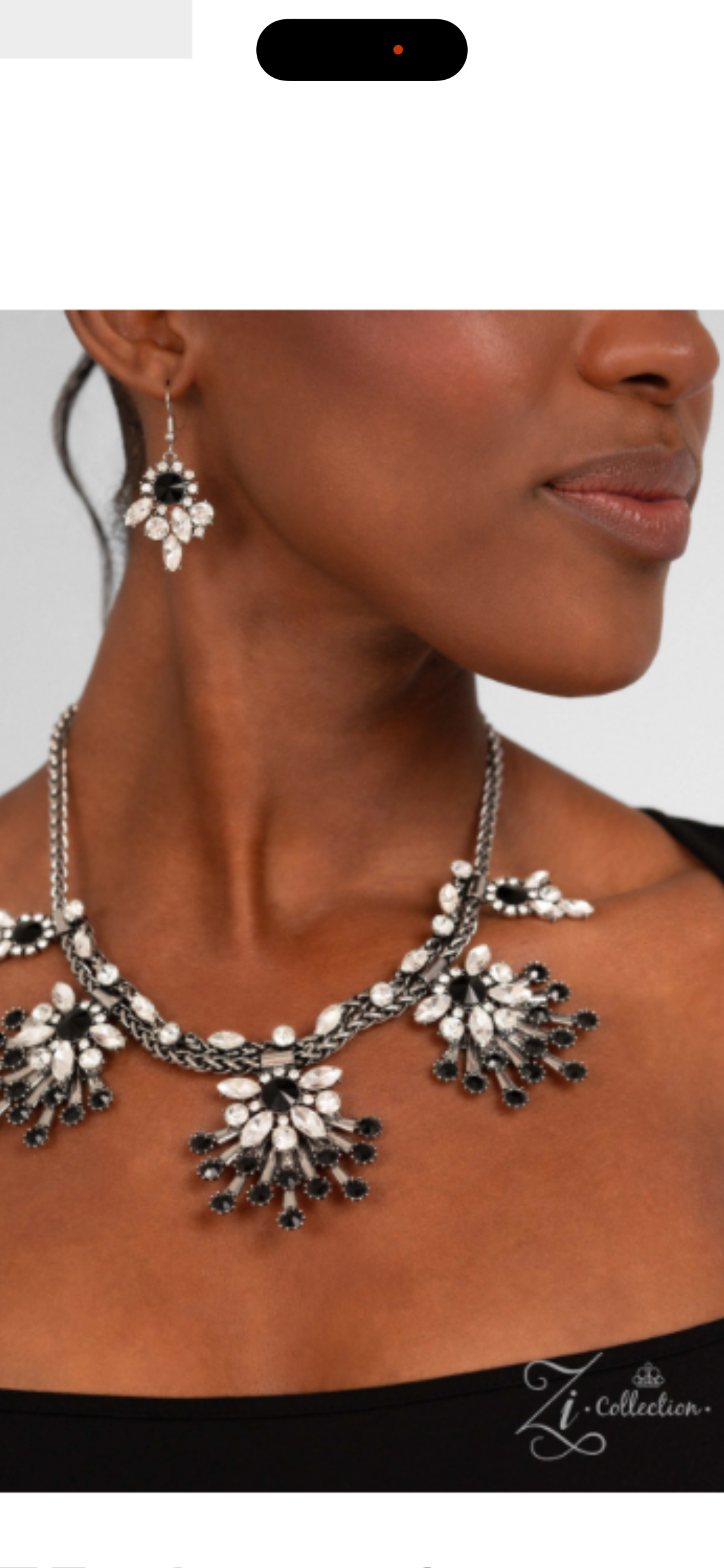 Elegant Statement Necklace and Earrings Set