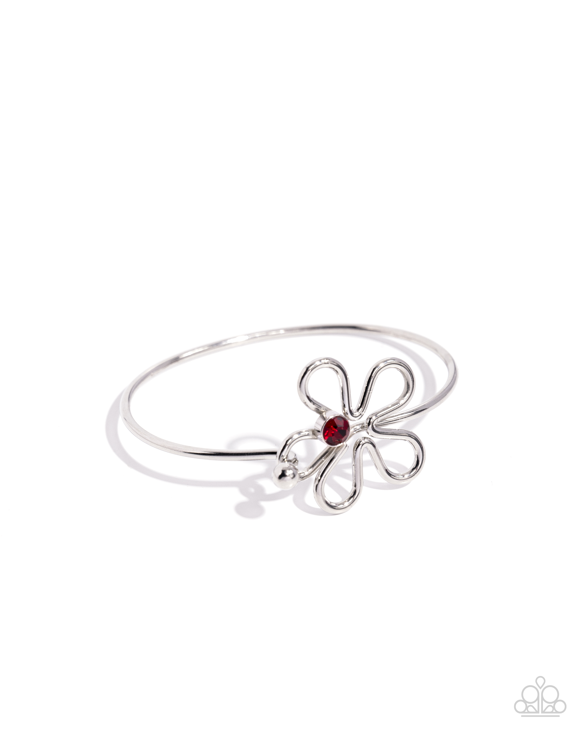 Silver Flower Bracelet