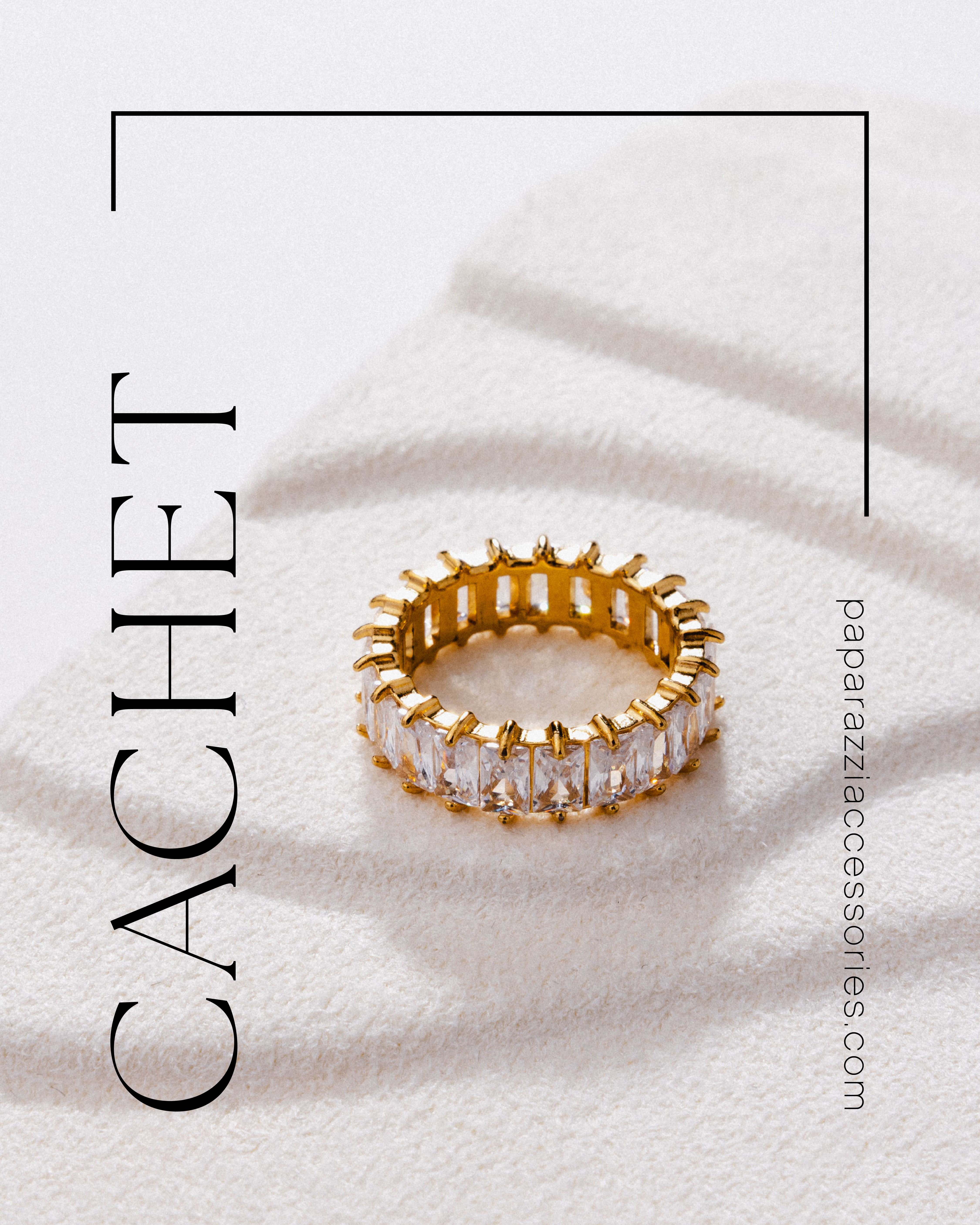 Gold Eternity Band Ring
